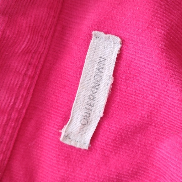 Outerknown Lou Corduroy Jumpsuit in Pink $188 Small - Picture 7 of 7